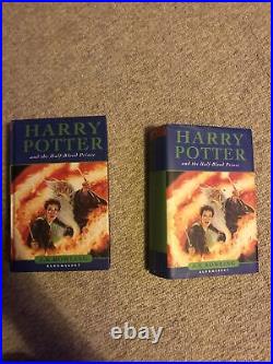 Harry Potter and the Half-Blood Prince First Edition With Rare Misprint