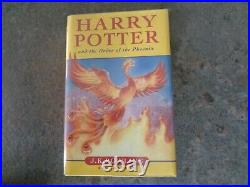 Harry Potter and the Order of the Phoenix. Bloomsbury (2003). First ed/printing