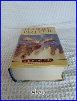 Harry Potter and the Order of the Phoenix, JK Rowling, signed first edition hb