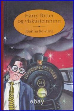 Harry Potter and the Philosopher's Stone (1st Edt 1st State) in Icelandic