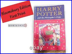 Harry Potter and the Philosopher's Stone 1st edition 1st print Bloomsbury