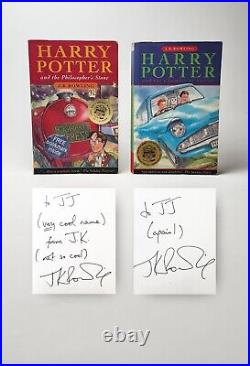 Harry Potter and the Philosopher's Stone & Chamber of Secrets Inscribed
