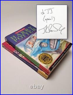 Harry Potter and the Philosopher's Stone & Chamber of Secrets Inscribed