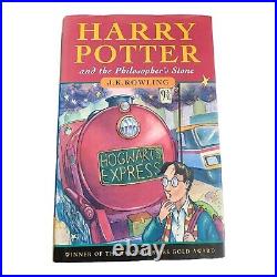 Harry Potter and the Philosopher's Stone First/1st Edition 4th print Hardback