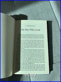 Harry Potter and the Philosopher's Stone, JK Rowling, first edition, 4th print