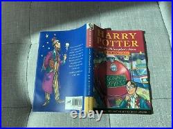 Harry Potter and the Philosopher's Stone, JK Rowling, first edition, 4th print