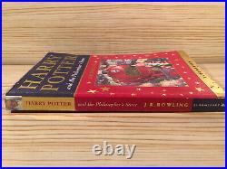 Harry Potter and the Philosopher's Stone J. K Rowling FIRST 1st EDITION 2nd PRINT