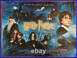 Harry Potter and the Philosopher's Stone Original D/S UK Quad Poster 40 x 30