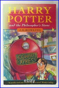 Harry Potter and the Philosopher's Stone true first edition