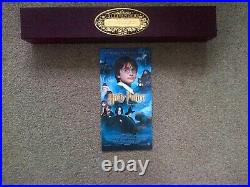 Harry Potter and the Philosopher's stone Premiere ticket and film prop wandbox
