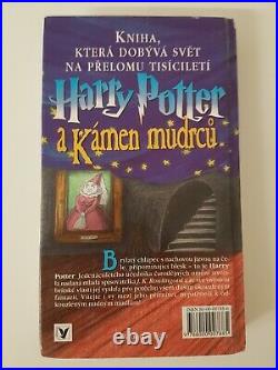 Harry Potter and the Philosophers Stone 1st Czech Edition 2000 (2nd State)