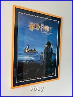 Harry Potter and the Philosophers Stone Framed Cinema Issue Original Poster
