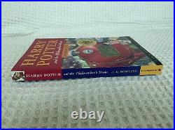 Harry Potter and the Philosophers Stone, JK Rowling, first edition paperback