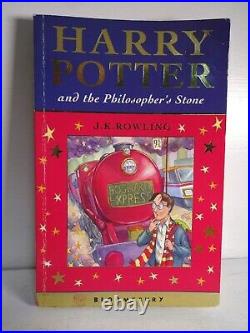 Harry Potter and the Philosophers Stone J. K Rowling 1st/1st Paperback 2001