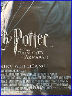 Harry Potter and the Prisoner of Azkaban 2004 Original Bus Stop Poster RARE