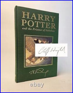 Harry Potter and the Prisoner of Azkaban DELUXE 1st SIGNED by Cliff Wright