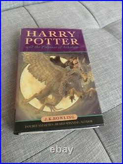 Harry Potter and the Prisoner of Azkaban, JK Rowling, first edition, first print