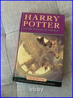 Harry Potter and the Prisoner of Azkaban, JK Rowling, signed first edition