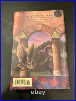 Harry Potter and the Sorcerer's Stone 1st Edition 5th Printing Hardcover HCDJ