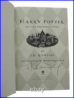 Harry Potter and the Sorcerer's Stone J. K. ROWLING Signed First Edition 1998