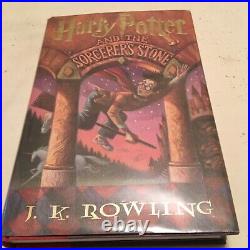 Harry Potter and the Sorcerer's Stone J K Rowling 1st Edtion 3rd Prnt Very Good