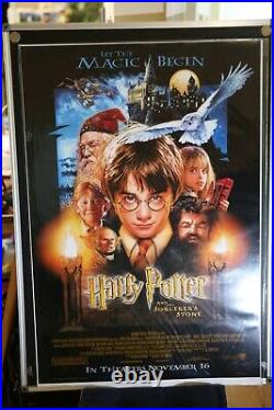 Harry Potter and the Sorcerer's Stone Original Rolled D/S 27x40 Movie Poster