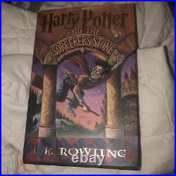Harry Potter and the Sorcerer's Stone by Rowling 1st Edition 1st Print