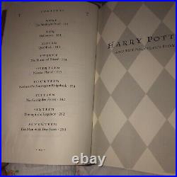 Harry Potter and the Sorcerer's Stone by Rowling 1st Edition 1st Print