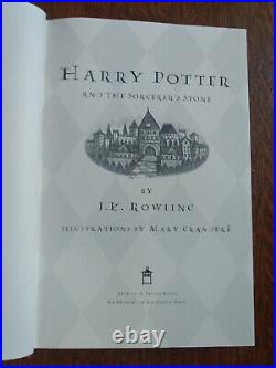 Harry Potter and the Sorcester's Stone 4th printing of 1st American Edition