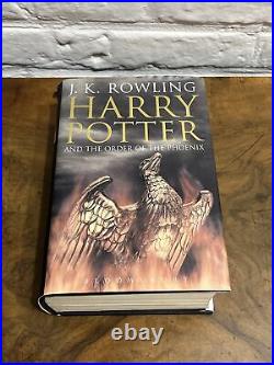 Harry Potter and the The Order Of The Phoenix. J. K. Rowling First Edition