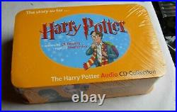 Harry Potter box set Audiobook Collection 67 CDs 5 books New in clam shell case