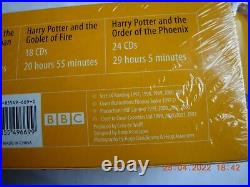 Harry Potter box set Audiobook Collection 67 CDs 5 books Philosopher Phoenix