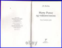 Harry Potter og viskusteinninn First edition/First State Joanna Rowling