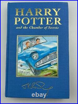 Harry Potter & the Chamber of Secrets 1/1 UK Deluxe Edition SIGNED BY THE ARTIST