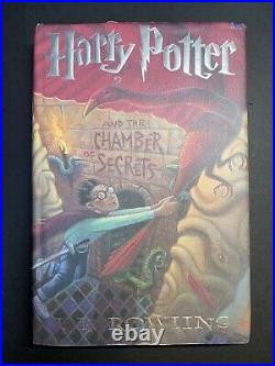 Harry Potter & the Chamber of Secrets -MISPRINT Missing Number on Spine
