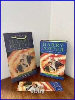 Harry Potter & the Half Blood Prince book launch promo facsimile signed edition