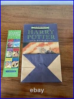 Harry Potter & the Half Blood Prince book launch promo facsimile signed edition