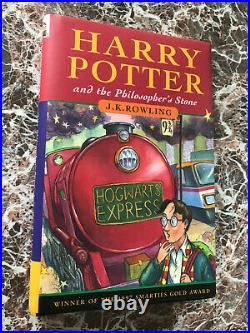 Harry Potter &the Philosopher/Sorcerer's Stone1997 First C Edition J. K. Rowling