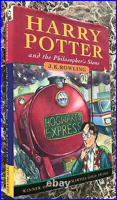 Harry Potter &the Philosopher/Sorcerer's Stone1 WandEarly Edition J. K. Rowling