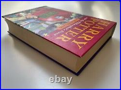 Harry Potter & the Philosopher's Stone 1/1 UK Hardback Large Print Edition
