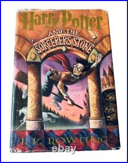 Harry Potter & the Sorcerer's Stone 1st American Edition 1st Printing BCE