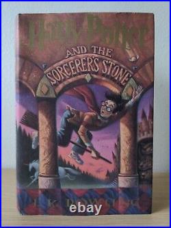 Harry Potter & the Sorcerer's Stone True 1st American Edition 1st Print BCE