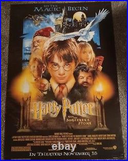 Harry potter And The Sorcerer's Stone Original DS movie poster 27x40 original