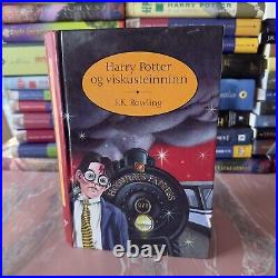 ICELANDIC Translation Harry Potter and the Philosopher's Stone 1st Ed / 2nd St