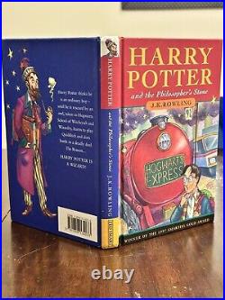 JK Rowling HARRY POTTER & THE PHILOSOPHER'S STONE 1998 1ST/1ST Edition TED SMART