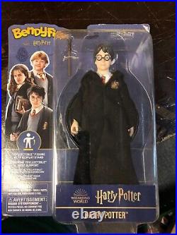 JOBLOT (26) The Noble Collection Bendyfigs Harry Potter Figure 19cm (7.5 inch)