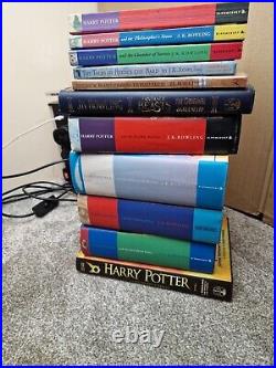 J. K. ROWLING HARRY POTTER SERIES FULL SET OF 8 BOOKS plus tales of beedle the