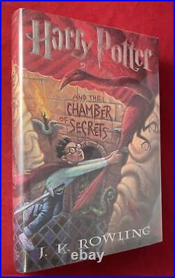 J K ROWLING / Harry Potter and the Chamber of Secrets 1st Edition 1999