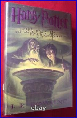J K ROWLING / Harry Potter and the Half-Blood Prince SIGNED BY MARY GRANDPRE 1st