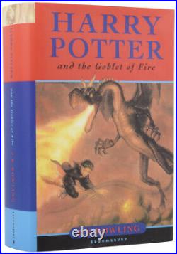 J K ROWLING, born 1965 / Harry Potter and the Goblet of Fire 1st Edition
